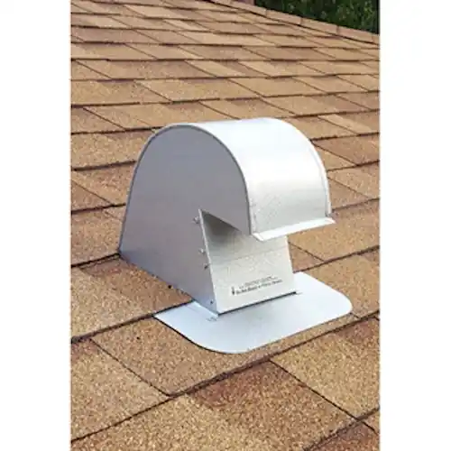Dryerjack DJK486U Flat-roof Curb Style Roof Vent