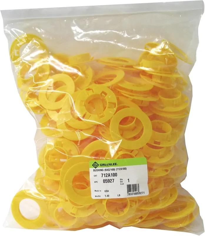 Greenlee 712A1000 Bushing (1000 Pc) 1-11/32 inches