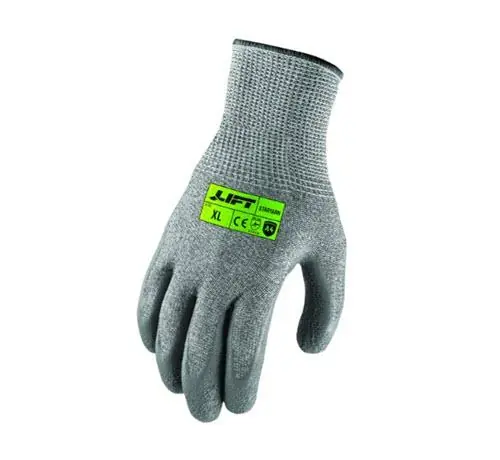 Safety GSL-19YL StarYarn A4 Crinkle Latex Glove - Large
