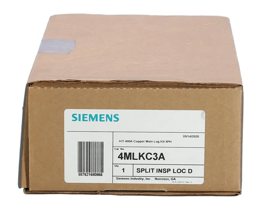 Ite 4MLKC3A copper mlo or feed-thru lug kit 400A replacement mpn