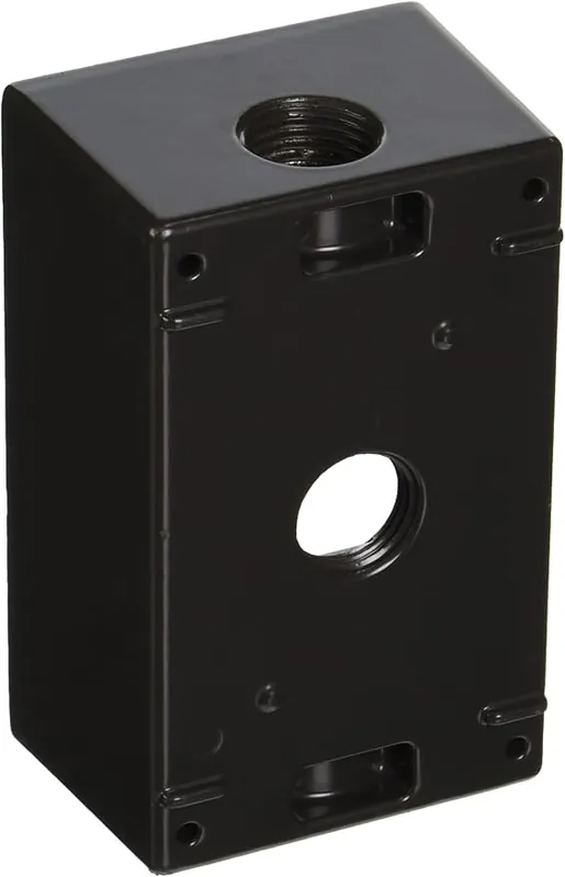 Rab B3A BRZ Outlet Box 1 Gang