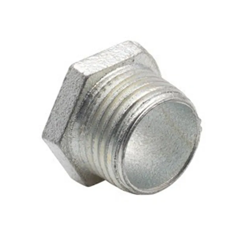 Bridgeport 1109 Nipple, Conduit, Malleable Iron, 3 Inch