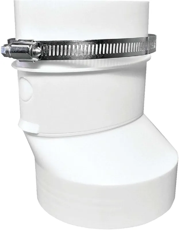 Dundas Jafine R20ZW Round to Oval Adapter 4 in.