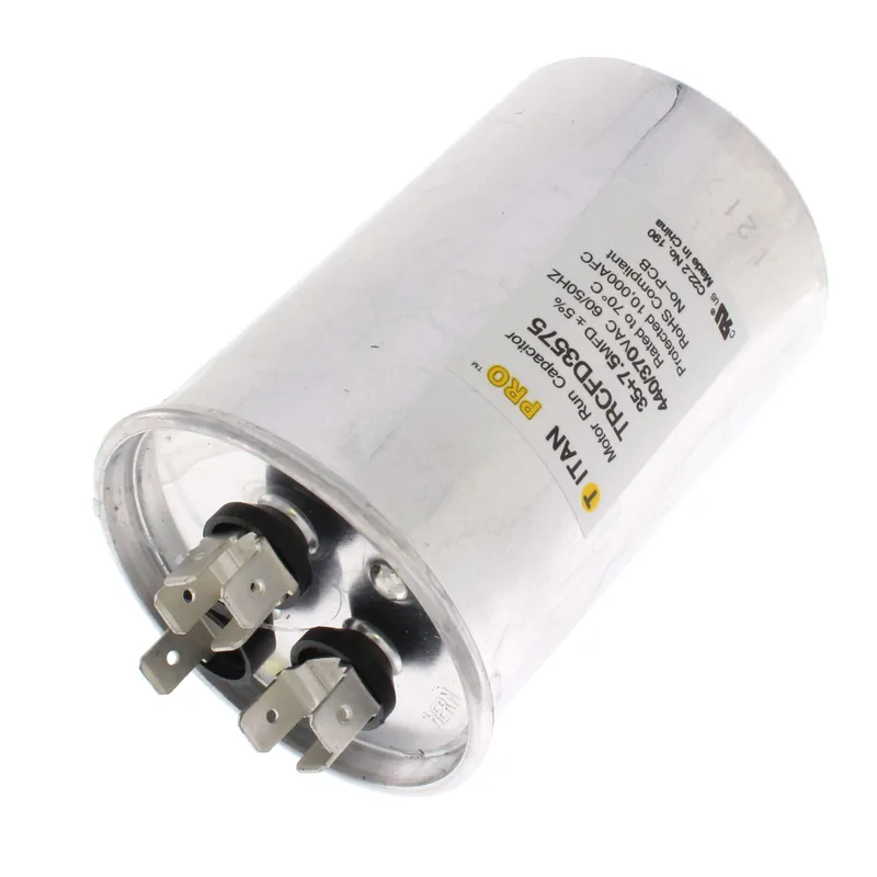 Titan Pro TRCFD3575 Motor Dual Run Cap 35/7.5 MFD 370-440V