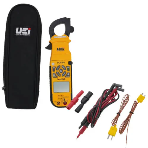 Uei DL429B TRMS Advanced HVAC Clamp Meter with Wireless