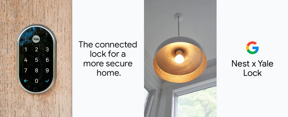 Nest RB-YRD540-WV-619 x Yale Lock - Tamper-Proof Smart Lock for Keyless Entry