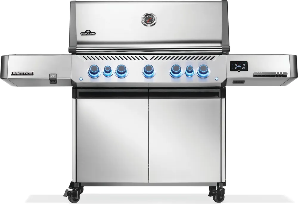 Napoleon Bbq P665VXRSIBNSS Prestige® 665 Connected RSIB with Infrared Side and Rear Burner 94,000 BTU