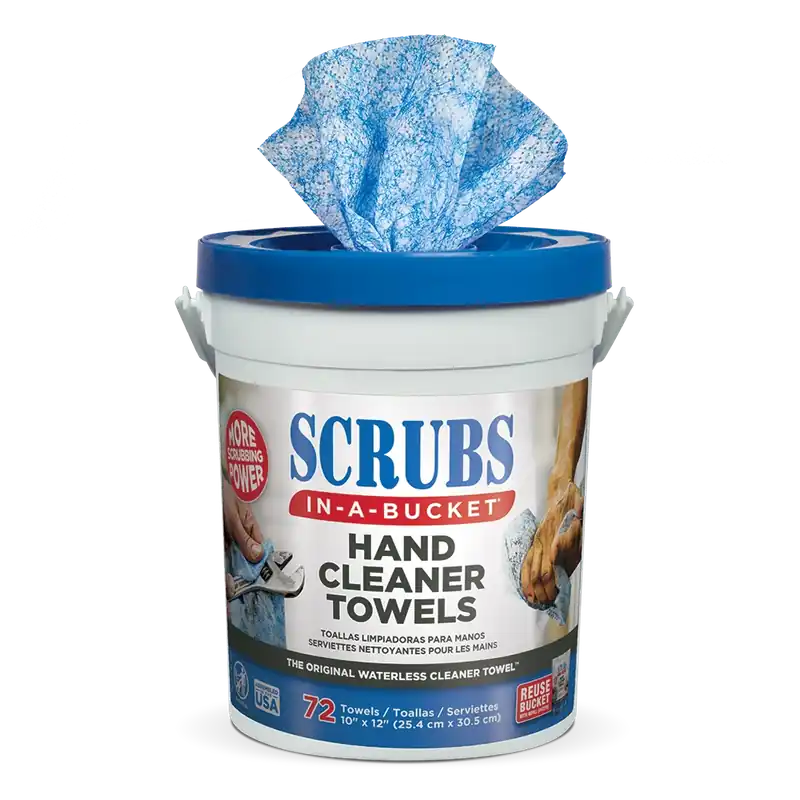 Scrubs 42272 Hand Cleaner Towels 72/Container