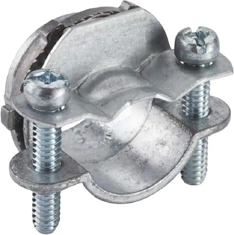 Halex 90514 Non-Metallic (NM) Twin-Screw Clamp Connector 1-1/4 in. 1 per pack