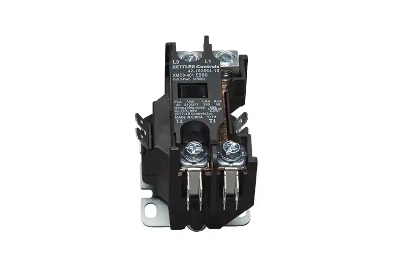 Ruud 42-102664-10 Single Pole Contactor 40 Amp 24 Volt Coil