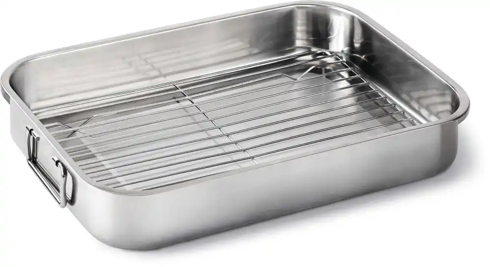 Napoleon Bbq 56038 Stainless Steel Roasting Pan 15.75 inches x 12.5 inches x 3 inches