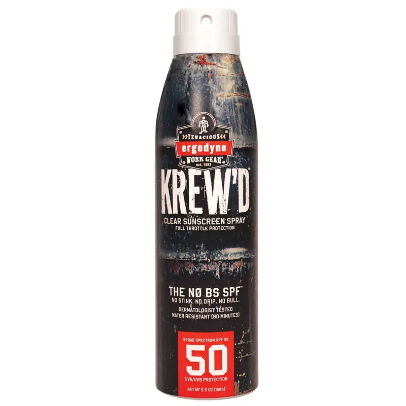 Ergodyne 16633 KREW'D 6353 spf 50 Sunscreen Spray 5.5oz