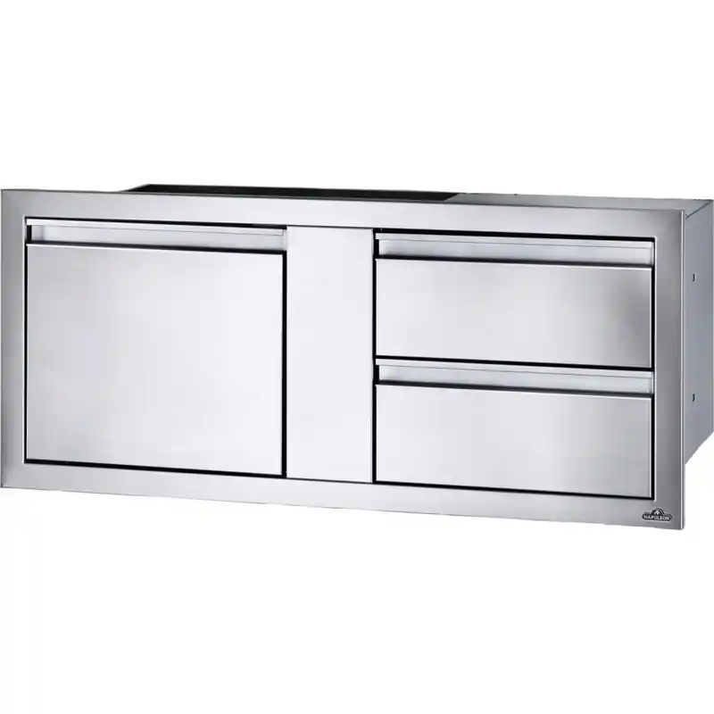 Napoleon BI-4216-1D2DR 42 x 16 inch Single Door & Double Drawer Combo