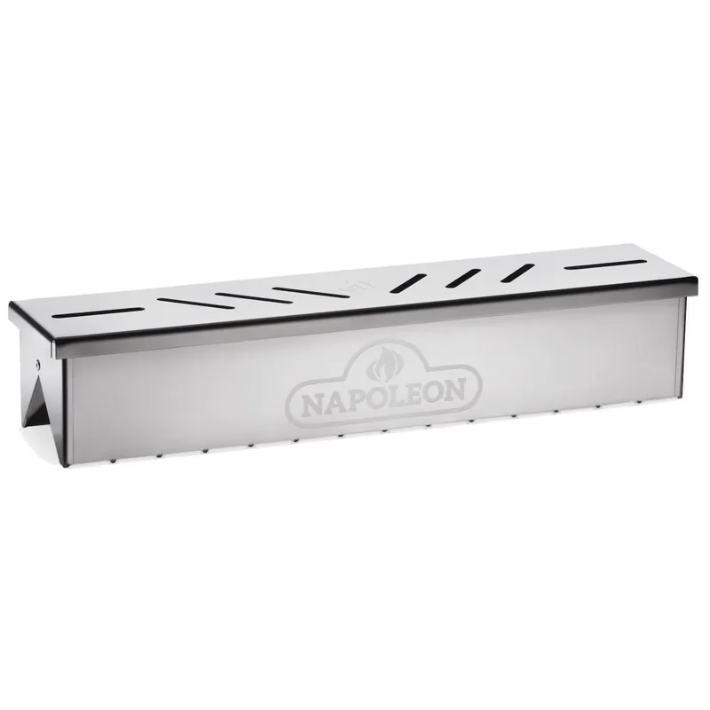 Napoleon Bbq 67013 Stainless Steel Smoker Box (16.25-in L x 3.5-in W x 2.54-in H)