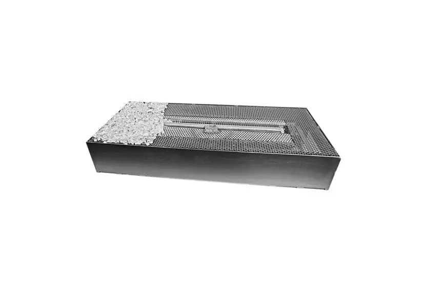 Grand Canyon LDB72L-EP Bedrock vented contemporary linear drop-in propane burner 72 inches
