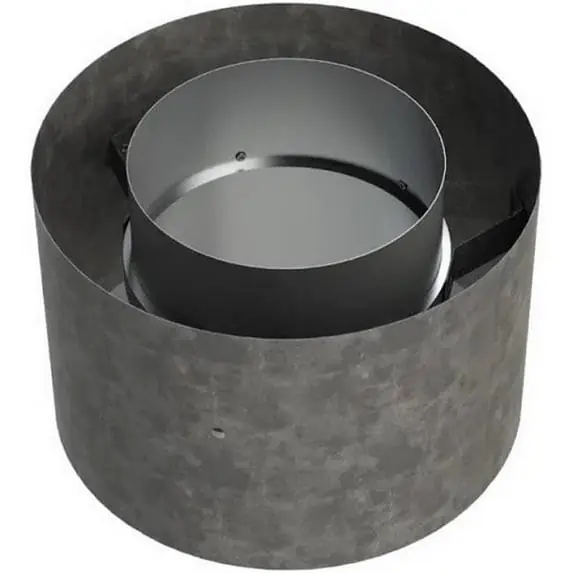 Montigo 46DVA-AD-M2 Duravent 4 Inch x 6-5/8 Inch Termination Adaptor Venting Component