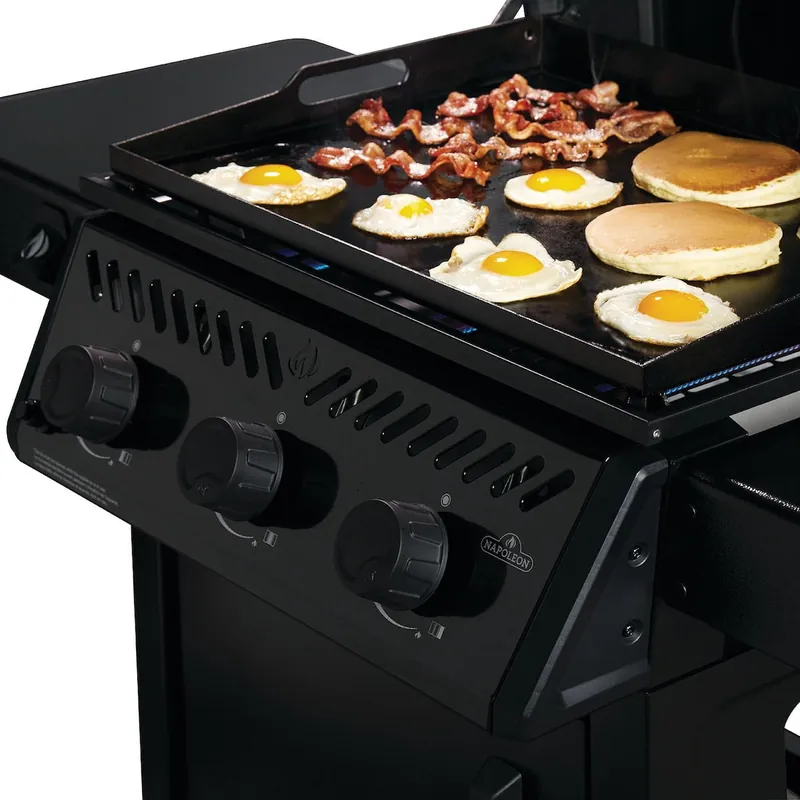 Napoleon Bbq F24DFTNK Freestyle 24 Inch Pre-seasoned Non-Stick Griddle 25,200 BTU