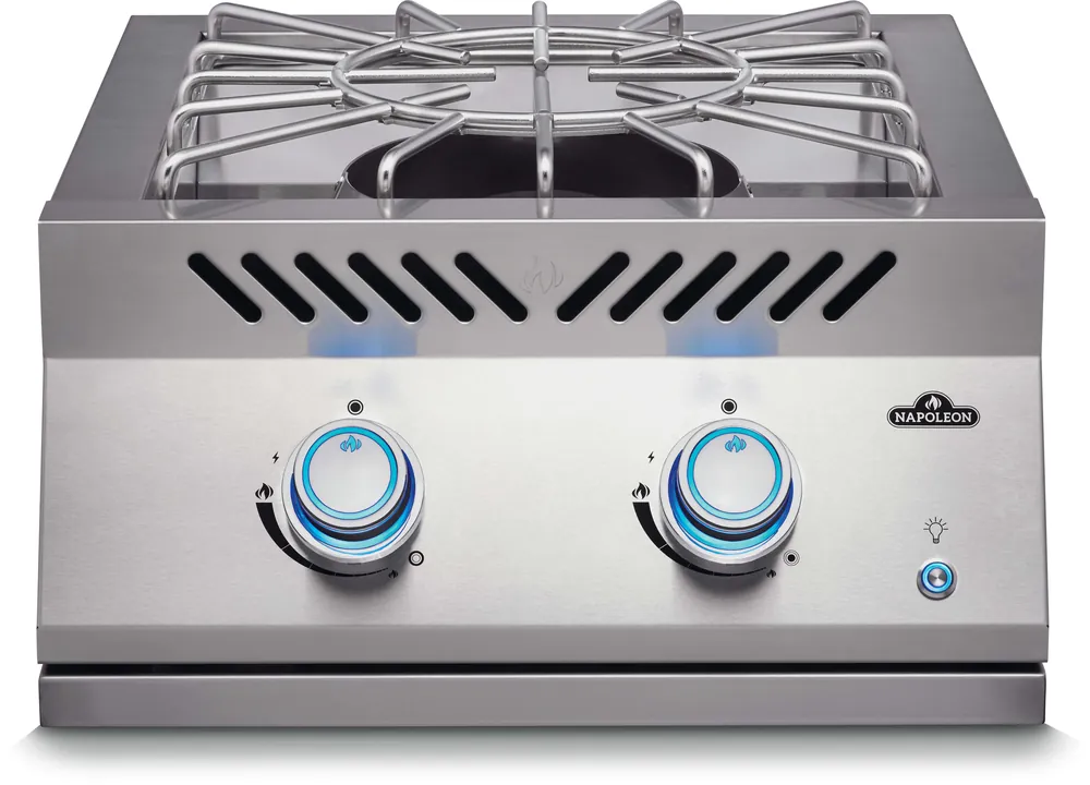 Napoleon Bbq BIB18PBNSS Built-in 700 Series Power Burner with Stainless Steel Cover