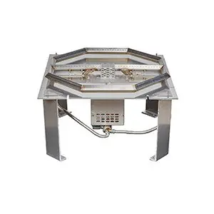 Fire Garden 94900343 Voracious Fire 22-Inch Round/Square Natural Gas Fire Pit Burner