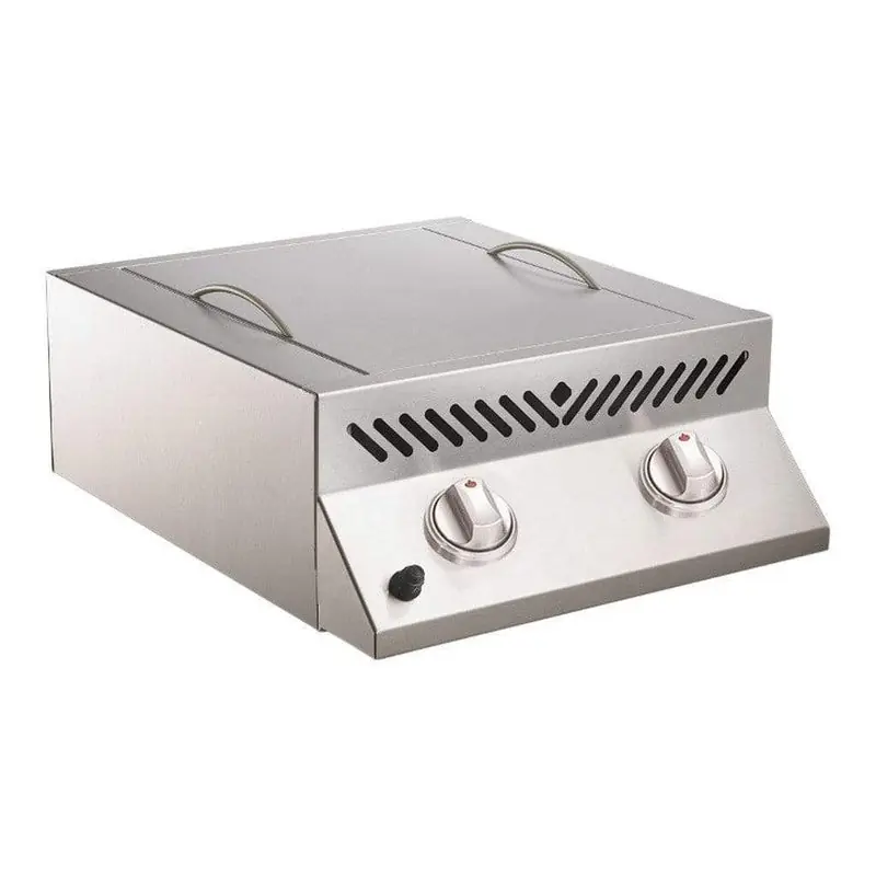 Napoleon Bbq BISZ300PFT Built-In Propane Gas Flat Top Sizzle Zone Head With Two Infrared Burners