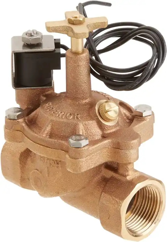 Zodiac Pool System SOL100B Levelor Solenoid Valve Brass 24V 1in