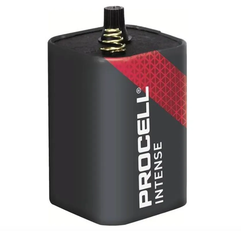 Duracell PX908 Procell Battery 6V Lantern Spring Terminals (6 Pieces)