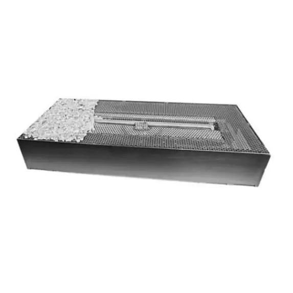 Grand Canyon LDB48L-EN Bedrock Vented Linear Drop-in Natural Gas Burner 48 inches