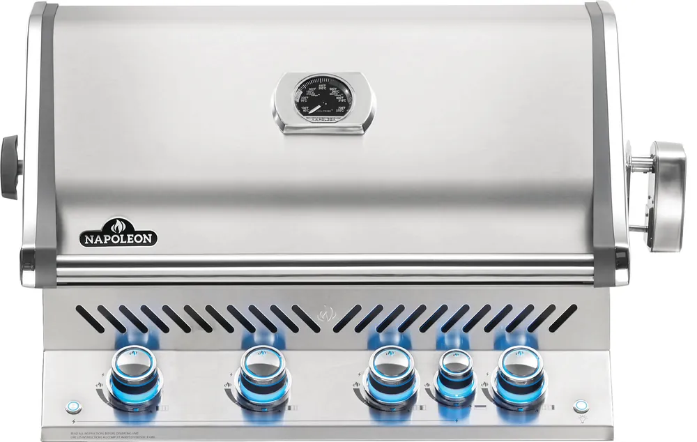 Napoleon Bbq BIPRO500RBNSS-3 Built-in Prestige PRO 500 RB with Infrared Rear Burner
