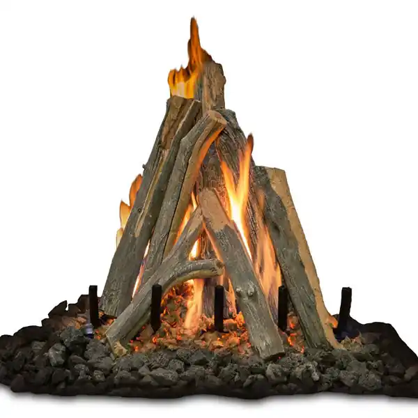 Grand Canyon AJ-KIVALOGS Arizona Juniper Kiva Gas Log Set 7 PC