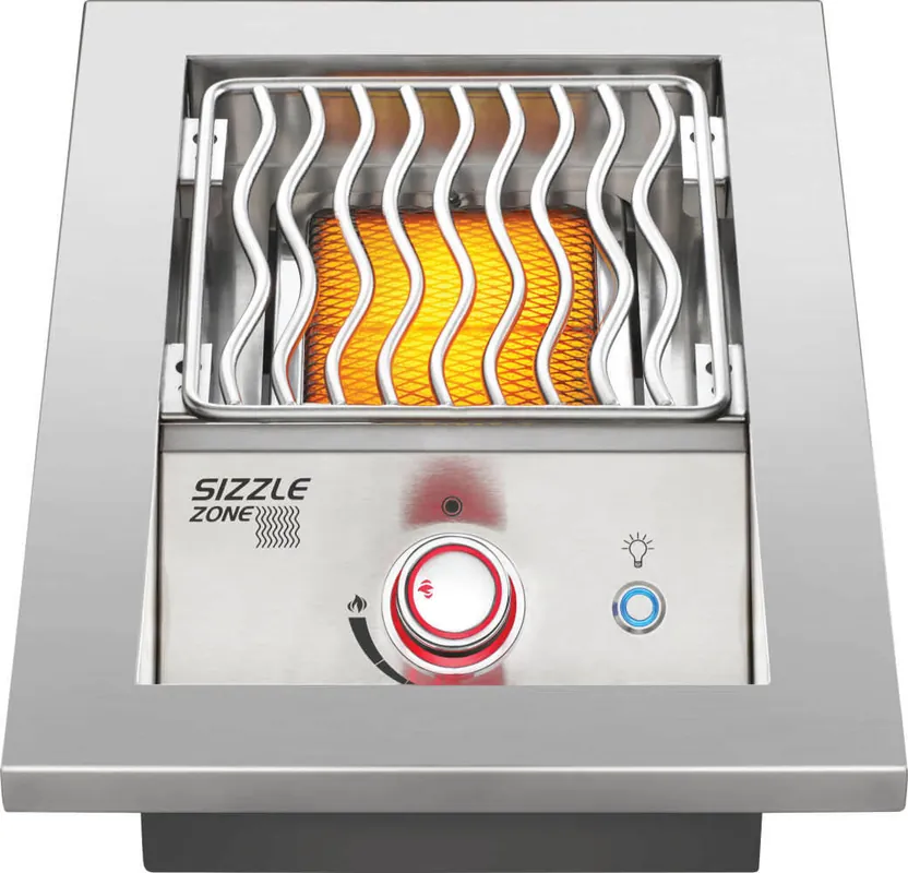 Napoleon Bbq BIB10IRPSS Built-in 700 Series Single Infrared Burner with Stainless Steel Cover