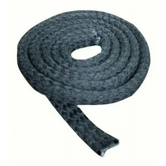 Stove Bright 2TRGB7808L Rope Gasket 0.875 x 96 in. Lopi Black Fiberglass