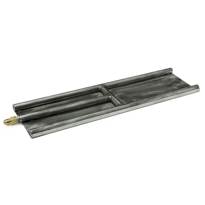 Grand Canyon GLASSBRN-72/14-H Stainless Steel H-Style Outdoor Glass Burner System 72-Inch