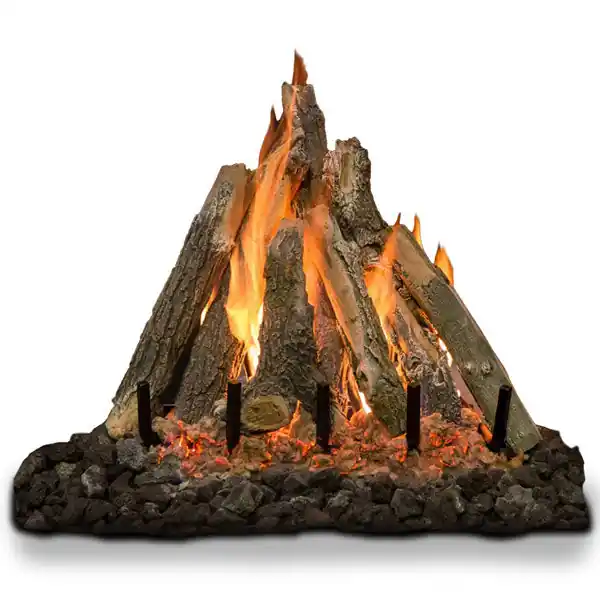Grand Canyon AWO-KIVA LOGS Arizona Weathered Oak Kiva Gas Logs Only