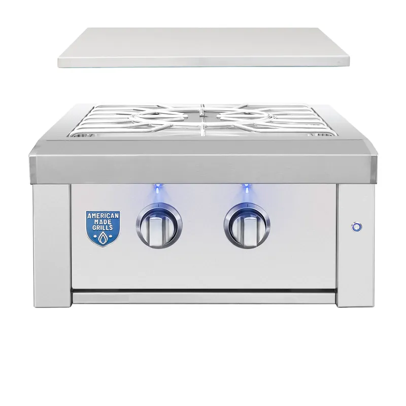 American Made Grill ESTPB2-LP Estate Power Burner 60,000 BTU