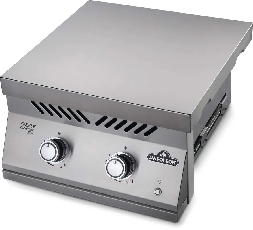 Napoleon Bbq BIB18PBPSS Built-in 700 Series Power Burner with Stainless Steel Cover 60,000 BTU