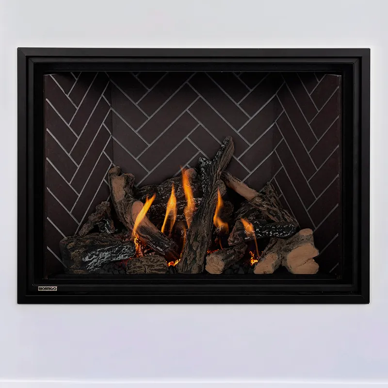 Montigo DRSQ42NI-2 DelRay Full-Load 42 Square Direct-Vent Gas Fireplace