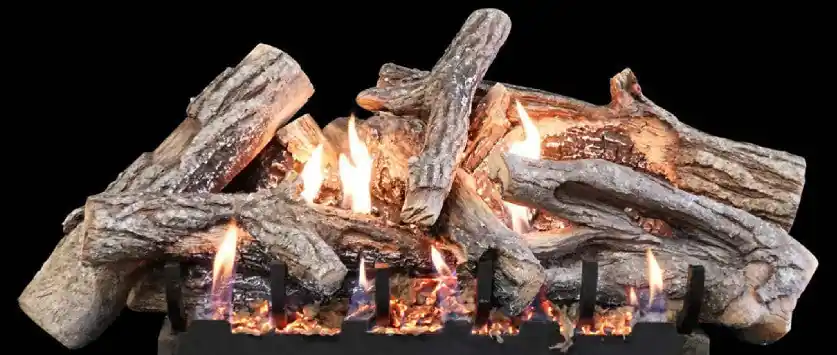 White Mountain LS18CT Fallen Timber Replacement Logs for Vented or Vent Free Slope Glaze Burners