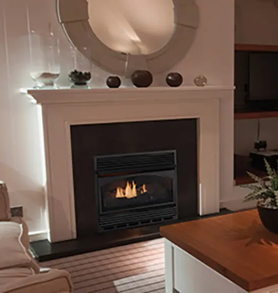 Superior VCM3026ZM Vent Free Gas Fireplace System with Millivolt Burner - Choice of Fuel Type