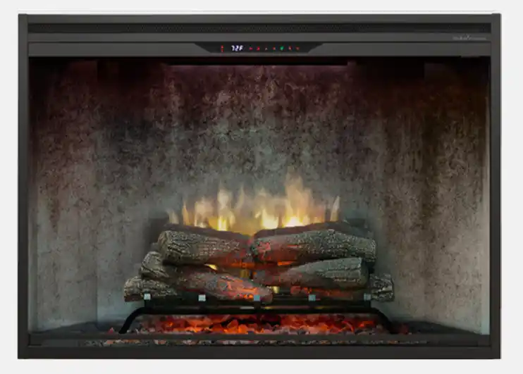 Dimplex 500005131 Revillusion 30 Built-In Electric Firebox with Weathered Concrete Liner