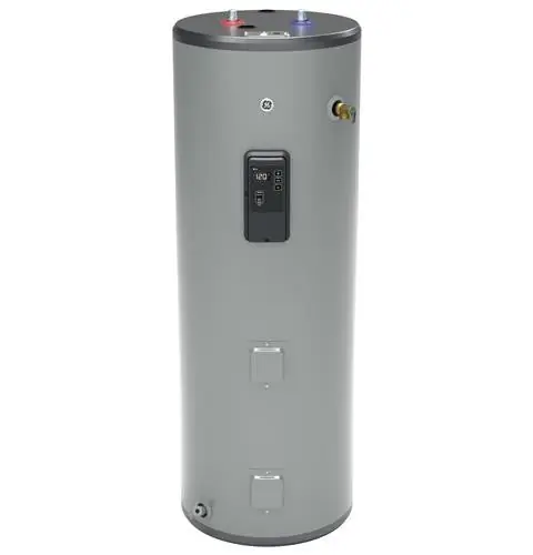 General Electric GE50T10BLM 50 Gallon Tall Electric Water Heater with Built-in WiFi - 240 Volt - 10 Year Warranty