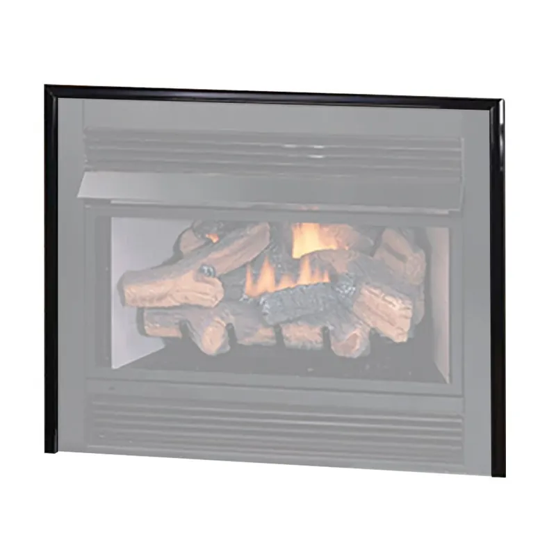 Superior PT32 3-Piece Trim Kit in Black for VRT4032 Fireplace