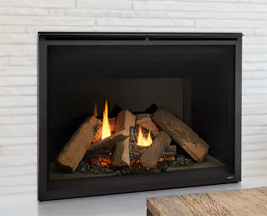 Majestic MER42P Meridian Platinum Direct Vent Top/Rear Vent Fireplace with Intermittent Pilot System - Choice of Fuel