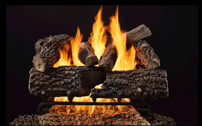 Majestic VTD-OAK30 Timberland (Smoldering) Oak Replacement Logs for Single or Double Tube Burners