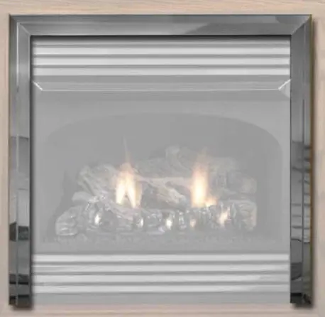 White Mountain VPF26HP Hammered Pewter 3-Piece Trim Kit for Vail 26