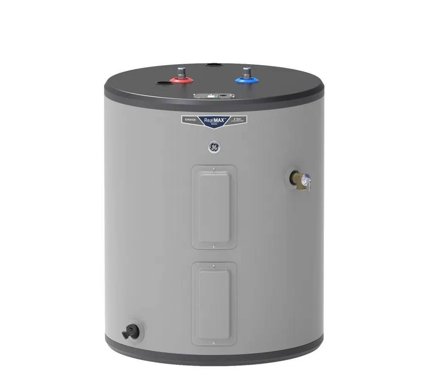 GENERAL ELECTRIC GE40L08DAT 36 Gallon Top Port Lowboy Electric Water Heater - 240 Volt - 8 Year Warranty