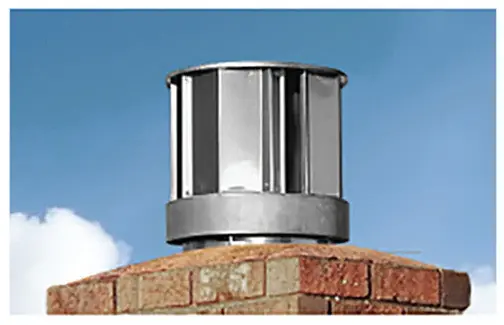 Majestic LINK-DV4-30B Direct Vent Insert Kit With Stainless Round Termination Cap