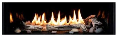 SUPERIOR RIVROCK-1PK 25 Piece River Rock Kit for DRL Fireplaces