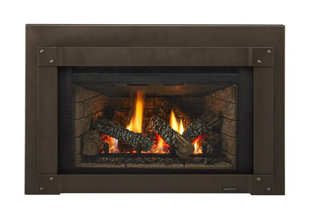 Majestic TRILLIANT35I 35inch Trilliant Series Premium Direct Vent Fireplace Insert with Intermittent Pilot System - Choice of Fuel