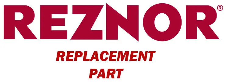 Reznor 1033705R Replacement Rear Fan Panel for UDX 200 BTU Units