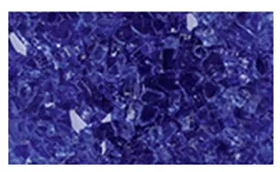 SUPERIOR CRSHGLRBLU Reflective Blue Crushed Glass 5 Pound Bag